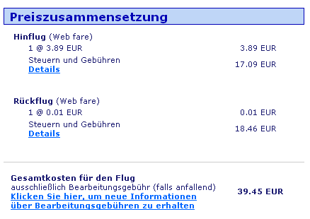 Gesamtpreis